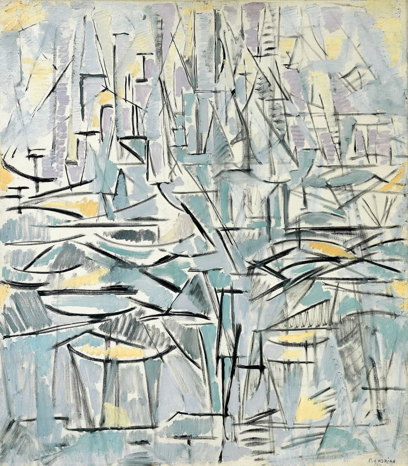 Composizione con albero - Fondation Beyeler